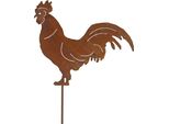 Gallo Da Letto Di Circa 33 Cm - Decorazione Da Giardino