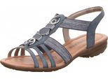 Remonte Scarpe Da Donna Sandali Piatto Blu Tempo Libero, Numero Di Scarpe: 36 Eu
