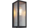 Globo Lighting|Luce Da Esterno In Metallo Nero Opaco, 1X E27