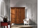 Armadio In Legno Massiccio 190 X 62 X 220 Cm Jvmoebel