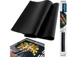 Orion Tappetino Per Grigliate Tappetino In Rete Per Grigliate In Teflon Tappetino Antiaderente Con Rivestimento Antiaderente Per Grigliate E Cotture In Forno Set Di 2 Reti Fini Riutilizzabili, 40X33 Cm