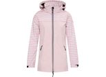 Nordberg Maddy - Giacca Estiva Softshell Outdoor Donna - Rosa A Righe - Taglia M