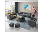Set Da Salotto Chesterfield Set Tavolino 8 Pezzi Jvmoebel