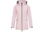 Nordberg Maddy - Giacca Estiva Softshell Outdoor Donna - Rosa A Righe - Taglia S
