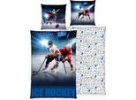 Set Di Biancheria Da Letto Per Hockey Su Ghiaccio 2 Pezzi 135X200 Cm 100% Microfibra