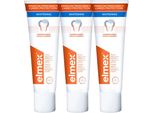 Elmex Protezione Carie Sbiancante 3 X 75 Ml - Dentifricio Sbiancante