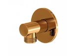 Steinberg SéRie 100 Coude De Raccordement De Douche, G1/2, Rond, 1001660RG, 1001660RG