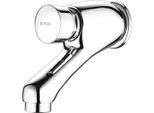Rubinetto Lavabo Temporizzato A Parete Cromato