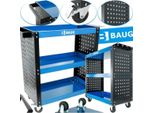 Carrello Da Officina Portata Fino A 136 Kg Carrello Portautensili Con 3 Ripiani Carrello Di Montaggio Carrello Da Officina