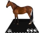 Tappeto Stabile Pontiac Rubber Puzzle 120X180 Cm Incastro Su Quattro Lati