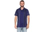 Polo Estiva Da Uomo A Manica Corta Blu Scuro/M