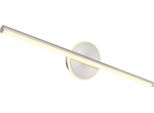 Globo Lighting|Apparecchio Da Parete In Metallo Nichel Opaco, Led