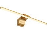 Globo Lighting Applique In Metallo Color Ottone Opaco, Led