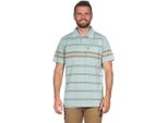 Herren Poloshirt Sommer Polo-Hemd Kurzarm; Pistazie/L