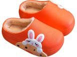Pantofole Da Donna Permani, Pantofole In Gomma Calde Pantofole Invernali Per Ragazze Colore Arancione Misura 38/39