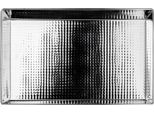 Teglia Rettangolare Kadax "Minto"", Teglia A Forma Di Molla, In Acciaio Zincato Con Rivestimento Antiaderente, Tortiera, 40 Cm, Argento"
