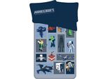Minecraft Bettbezug Emblematic- 140 X 200 Cm - Poliestere
