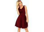 Numoco Mini Abito Donna Muslua Bordeaux Xxl