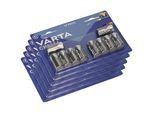 50X Batteria CR123A Varta Al Litio 3V Foto Blister