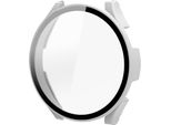Inf Custodia Con Pellicola Protettiva Per Samsung Galaxy Watch 4/5 40 Mm Bianco