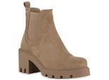 Van Hill Stivaletti Classici Leggermente Foderati Da Donna Scarpe Con Suola Profilata 840698, Colore: Khaki, Taglia: 40