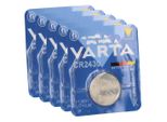 5X Varta CR2430 Batteria A Bottone Al Litio 3V 290Mah (5X Blister Da 1)