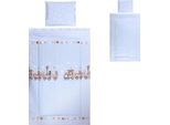 Lorelli Biancheria Da Letto Per Bambini 3 Pezzi, Piumino 140 X 95 Cuscino 43 X 35 Lenzuolo 150 X 100 Blu Scuro