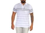 Polo Uomo Con Taschino Manica Corta ; Bianco M
