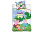 Peppa Pig Bettbezug Magic 140 X 200 Cm - 70 X 90 Cm - Baumwolle