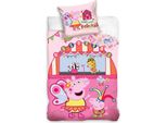 Peppa Pig Bettbezug Festival 140 X 200 Cm - 70 X 90 Cm - Baumwolle