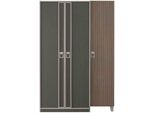 Armadio Legno Armadio Grigio Design Jvmoebel