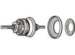 Shimano Y3ET98010 Interno 182Mm Nexus 7V SG-7R40 T M 50