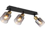 Globo Lighting|Faro In Metallo Nero Opaco, 3X E14