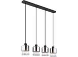 Globo Lighting Lampada A Sospensione In Metallo Nero Opaco, 1X E27