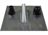 Kit Di Montaggio Televes Per SPAHA48/..+90 Con Tegola In Lamiera Di Piombo Grande SPAZ48XLK