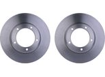 2 Dischi Freno Anteriori Hella Per Land Rover 110/127