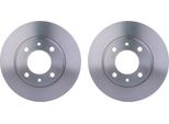 2 Dischi Freno Posteriori Hella Per Peugeot 205 Hatchback Van 205 I