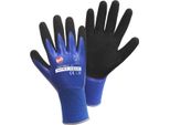 Guanto A Maglia Fine Nitril Aqua Taglia 7