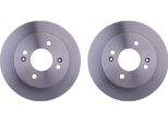 2 Dischi Freno Posteriori Hella Per Dodge Inokom Kia I 10 I10 I