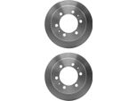 2X Hella 8DD 355 112-001 Disco Freno Asse Posteriore