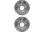 2 Dischi Freno Anteriori Hella Per Peugeot 205 Hatchback Van 205 I