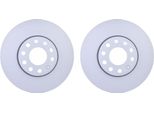 2 Dischi Freno Anteriori Hella Per Audi Seat Vw 100 C4 Avant