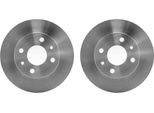 2 Dischi Freno Anteriori Hella Per Autobianchi Fiat Innocenti Lancia Seat