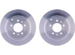 2 Dischi Freno Posteriori Hella Per Peugeot 607 (9D, 9U)