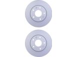 2 Dischi Freno Anteriori Hella Per Land Rover Freelander I