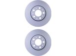 2X Hella 8DD 355 107-051 Disco Freno, Asse Anteriore