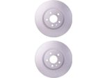 2X Hella 8DD 355 101-951 Disco Freno, Asse Anteriore