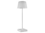 Emos Lampada Da Tavolo A Led Katie, Ricaricabile, Bianco, Z7630W