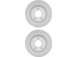 2X Hella 8DD 355 132-841 Disco Freno Asse Posteriore