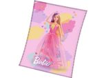 Barbie - Coperta "Dreamtopia"", In Pile AG3169 (Taglia Unica) (Rosa)"